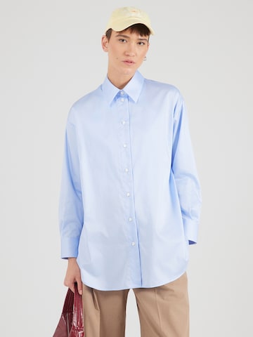 SEIDENSTICKER Blúz - kék: elől