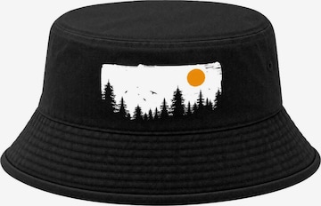 Neverless Hat 'Braumkette' in Black: front