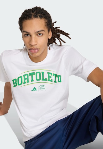 ADIDAS PERFORMANCE Shirt 'Audi Revolut F1 Team Gabriel Bortoleto Grafik III' in White