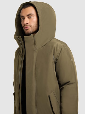 Manteau d’hiver 'Fogg' khujo en vert