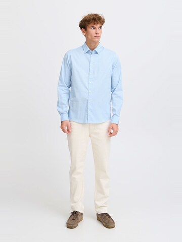 Casual Friday Regular Fit Businesshemd ' CFGRIFFIN ' in Blau