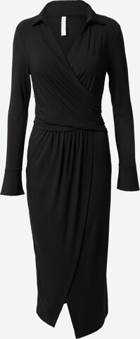 Rochie de la IMPERIAL pe negru: față