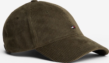Casquette TOMMY HILFIGER en vert : devant