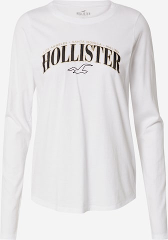 HOLLISTER Shirt in White: front