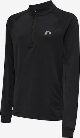 Sweat de sport Newline en noir : devant