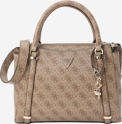 Rankinė 'Erica' iš GUESS, spalva – brokato spalva / kapučino spalva / Auksas, Prekių apžvalga