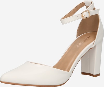 ABOUT YOU Zapatos con plataforma 'Mylie' en blanco, Vista del producto