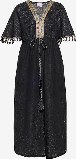 IZIA Sommerkleid in blau / gold / rot / schwarz, Produktansicht