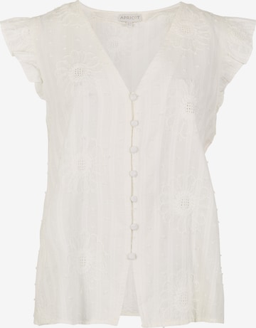 Chemisier ' ' Apricot en beige : devant