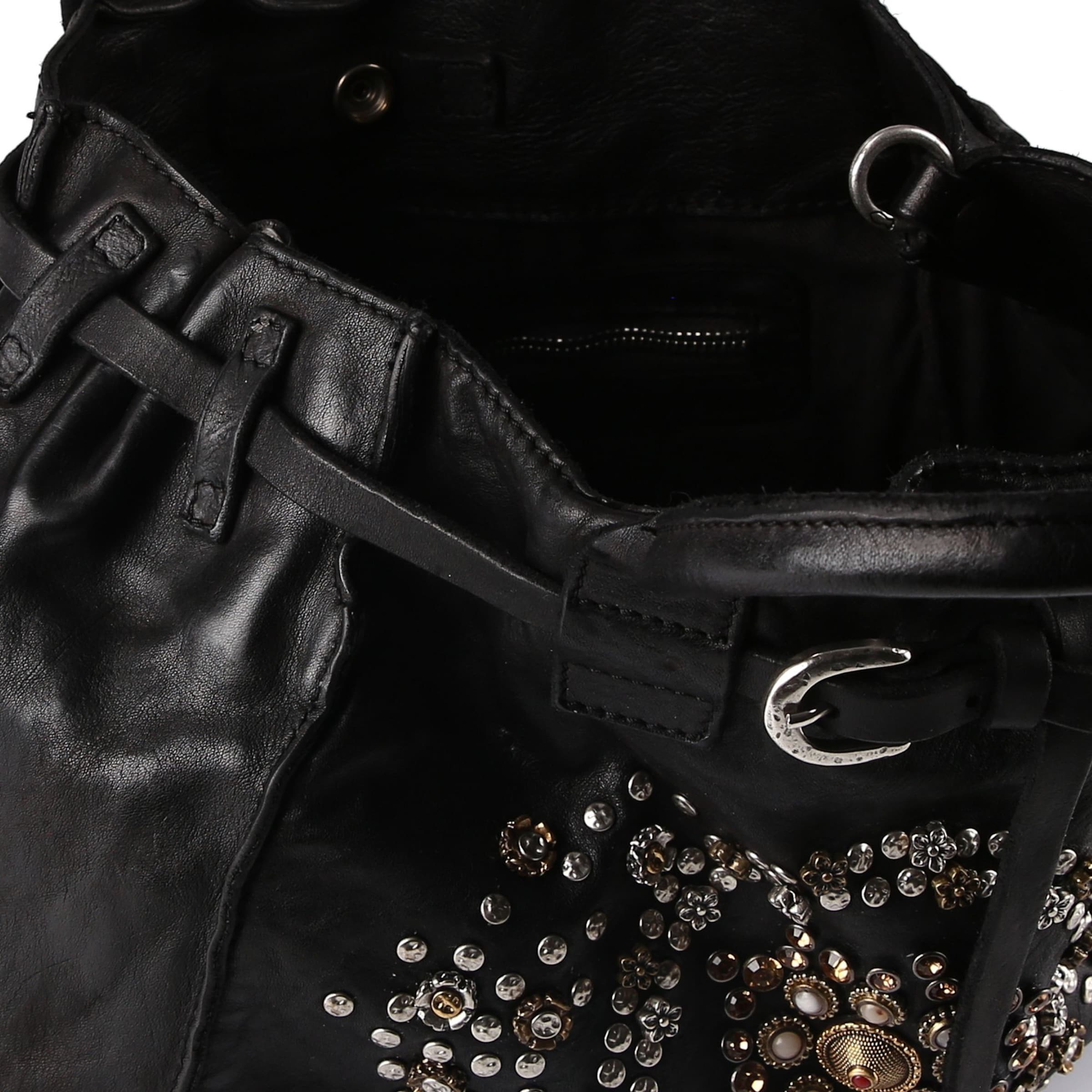 Borsa a mano 'Rossella' di Campomaggi in nero