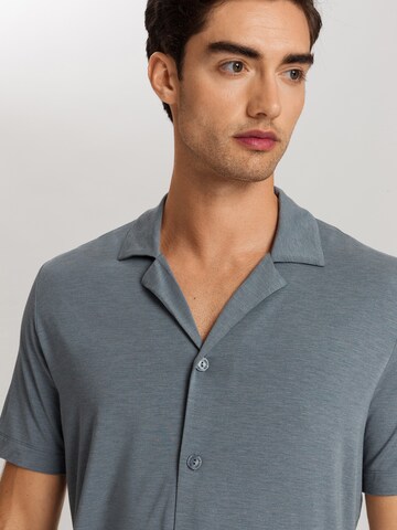 Hanro Shirt in Blauw