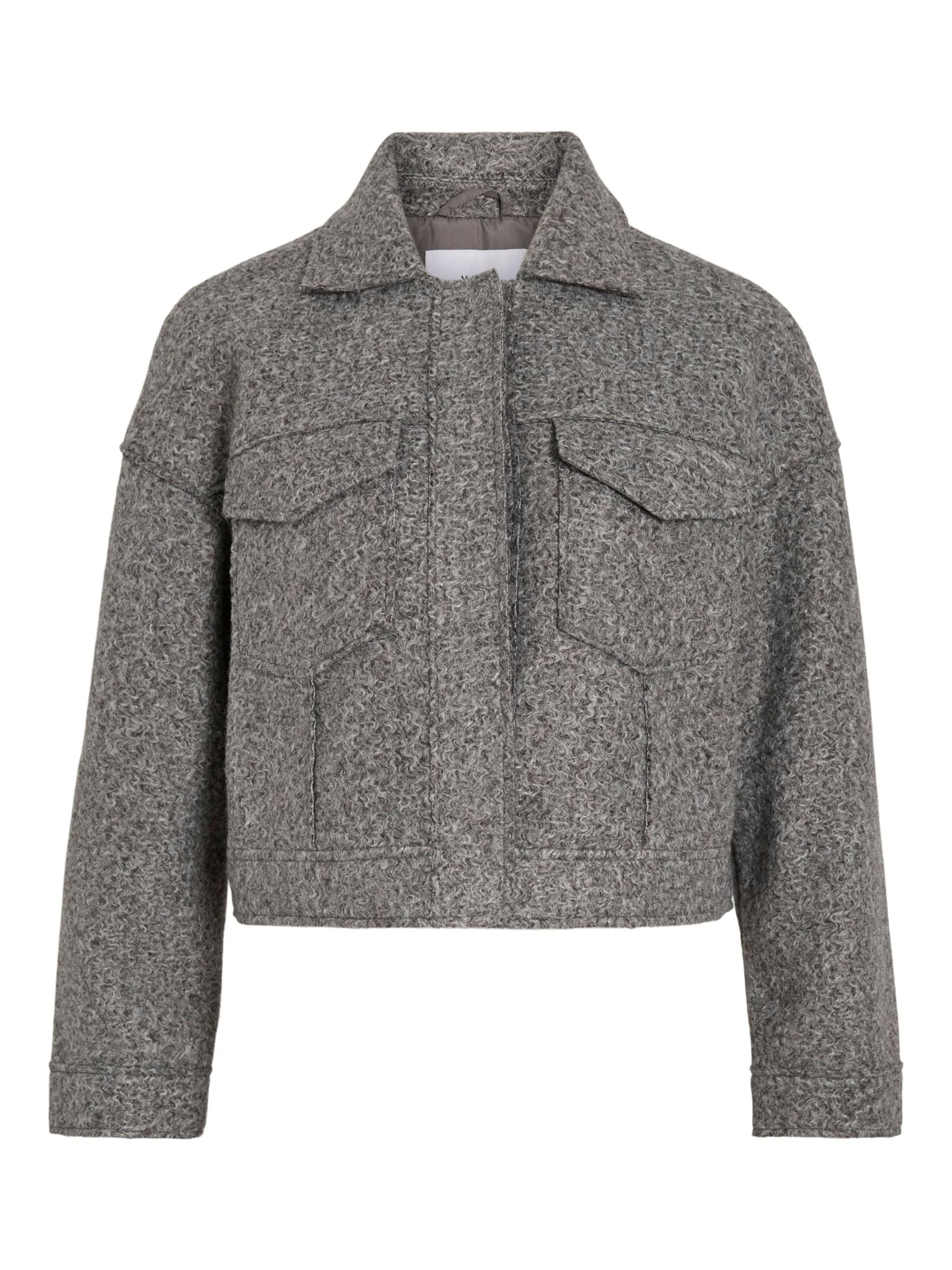 VILA Chaqueta de entretiempo 'VIFranca' en gris oscuro, Vista del producto