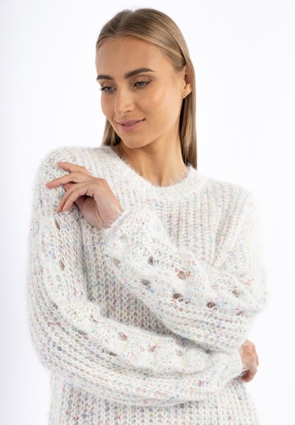 Pull-over RISA en blanc