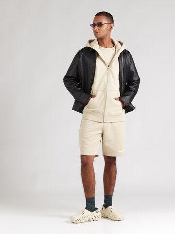 Pegador Кофта на молнии в Бежевый