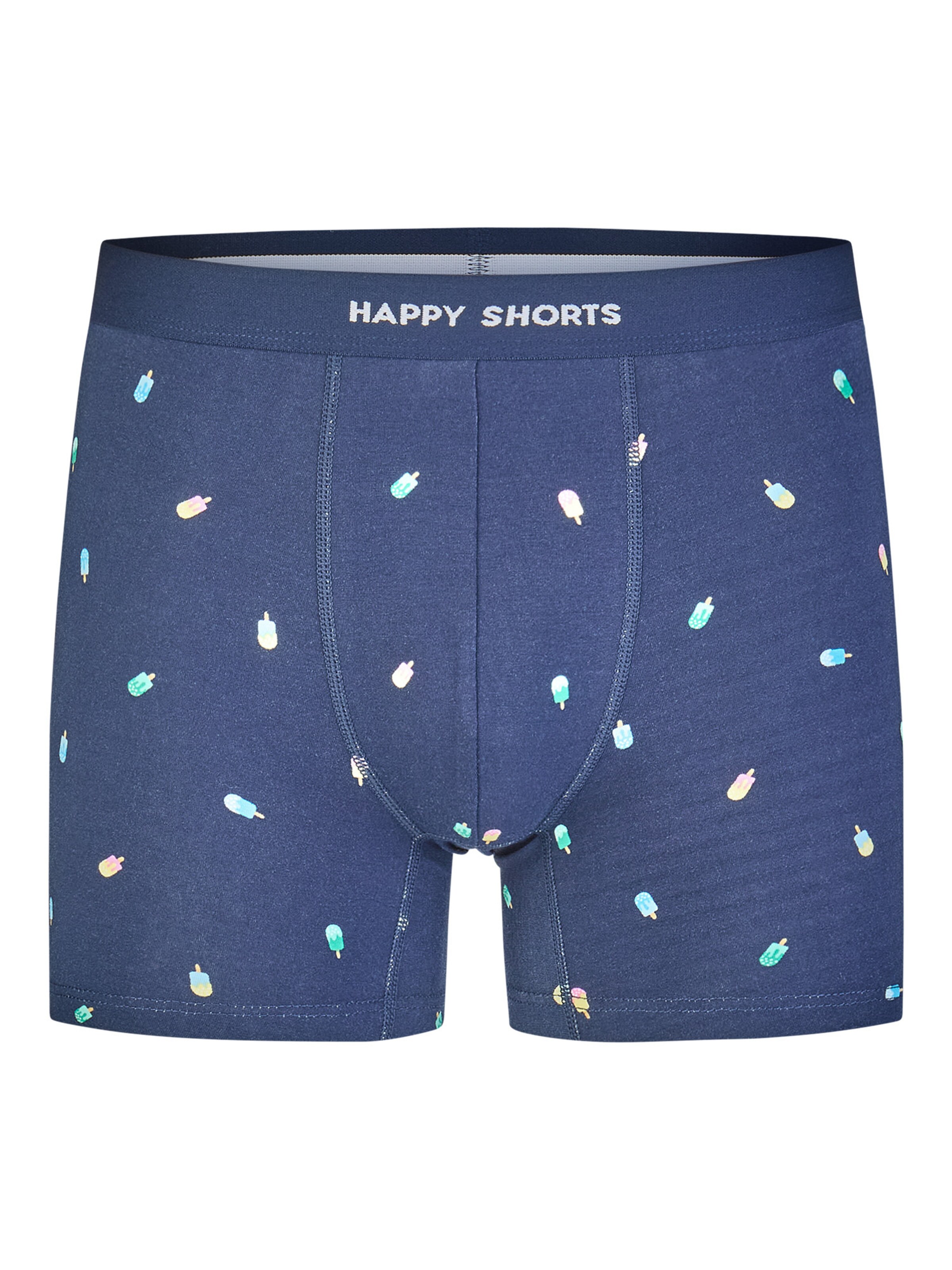 Happy Shorts Boxer shorts ' Jersey ' in Blue