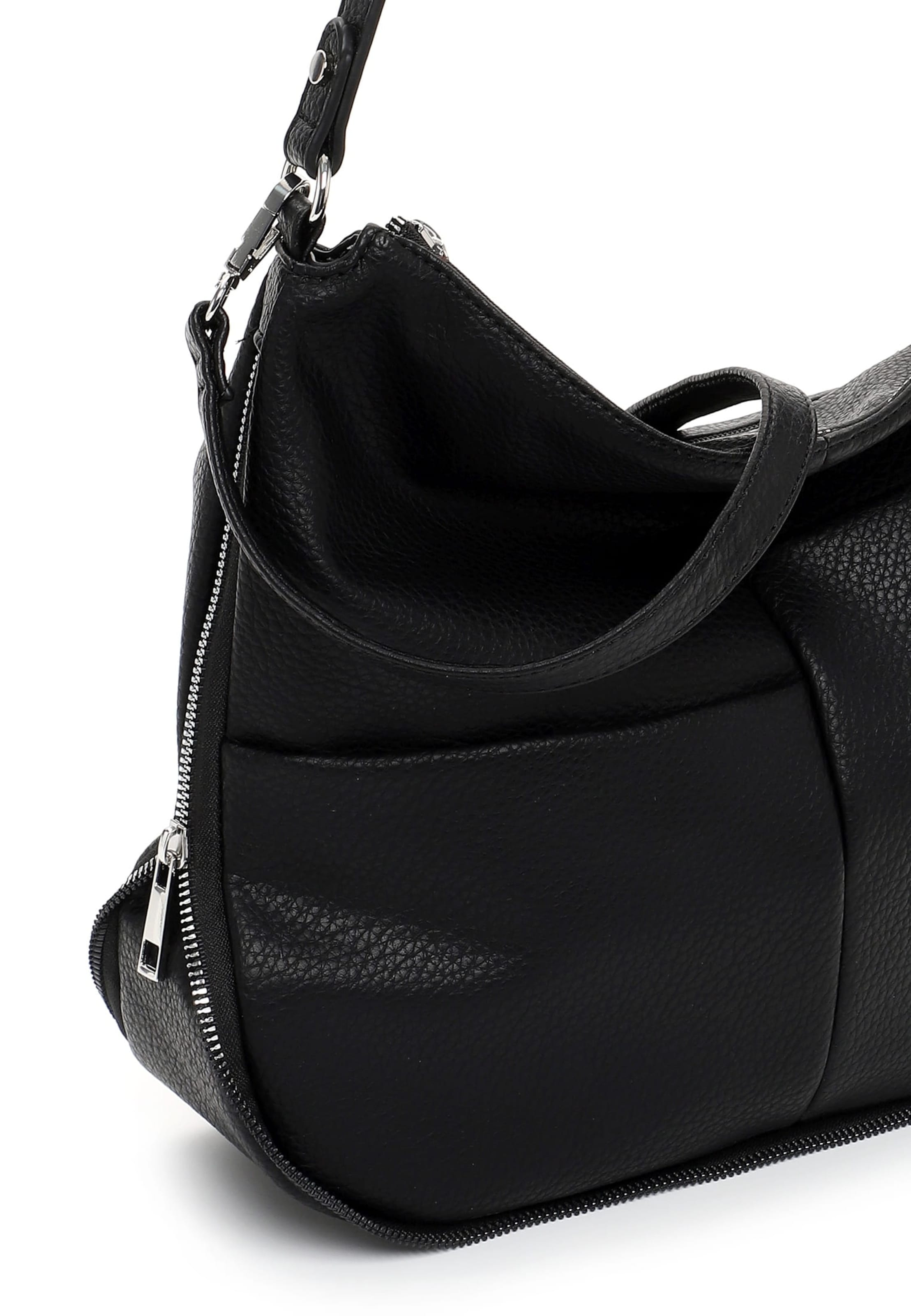 Borsa a sacco ' E&N Beziers RUE 09 ' di Emily & Noah in nero