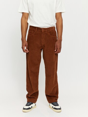 mazine Loose fit Pants ' Conlin Pants ' in Brown: front
