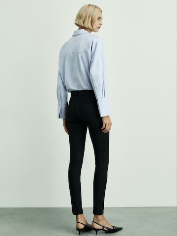 MANGO Skinny Farmer - fekete