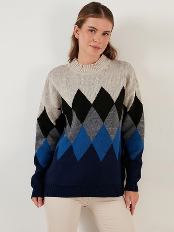 LELA Pullover in Blau