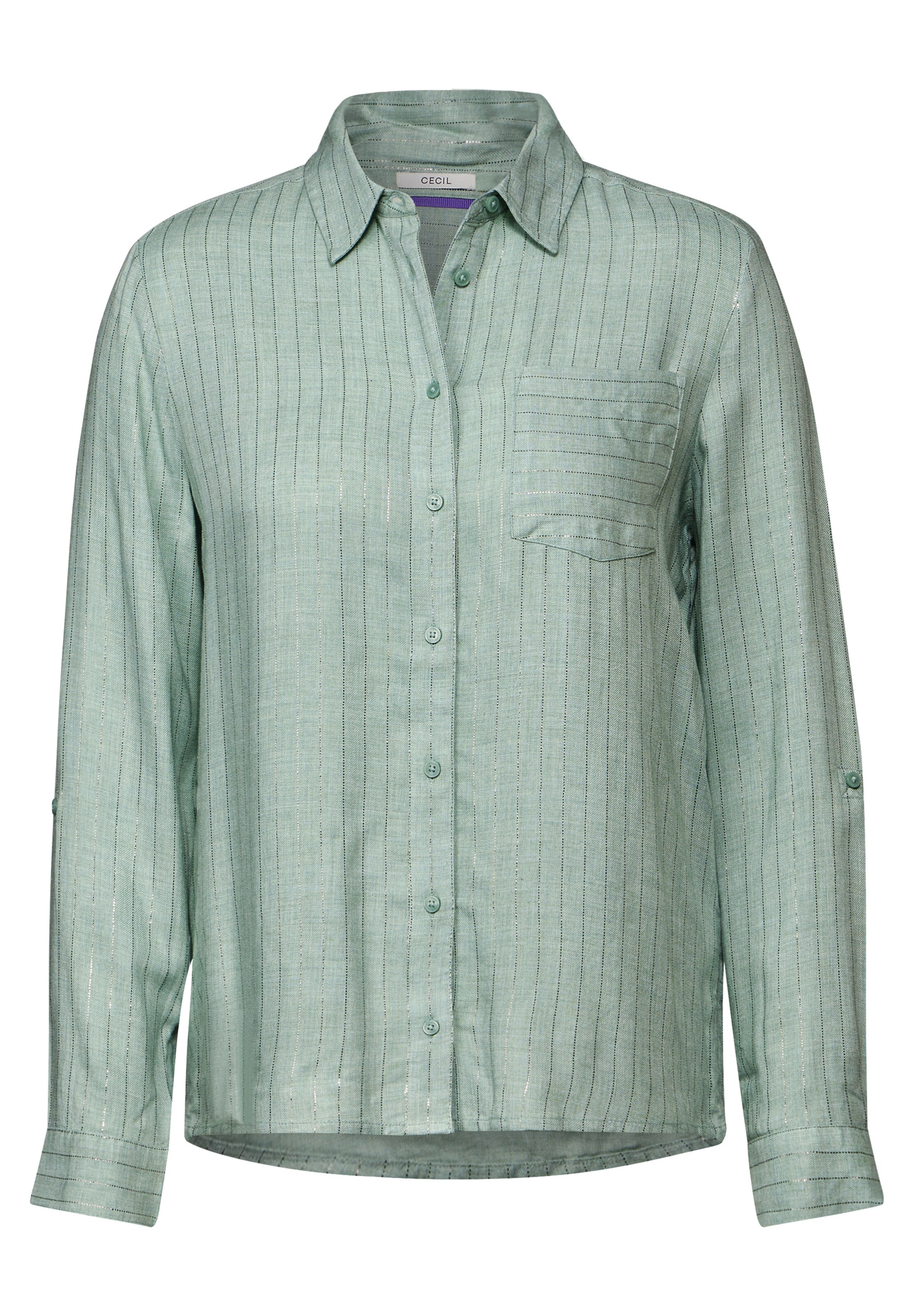 CECIL Bluse in Grün: Vorderseite