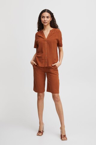 b.young Blouse 'Byjohanna' in Brown