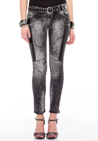 CIPO & BAXX Regular Jeans in Grau: predná strana