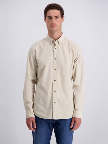 Coupe regular Chemise PIERRE CARDIN en blanc : devant