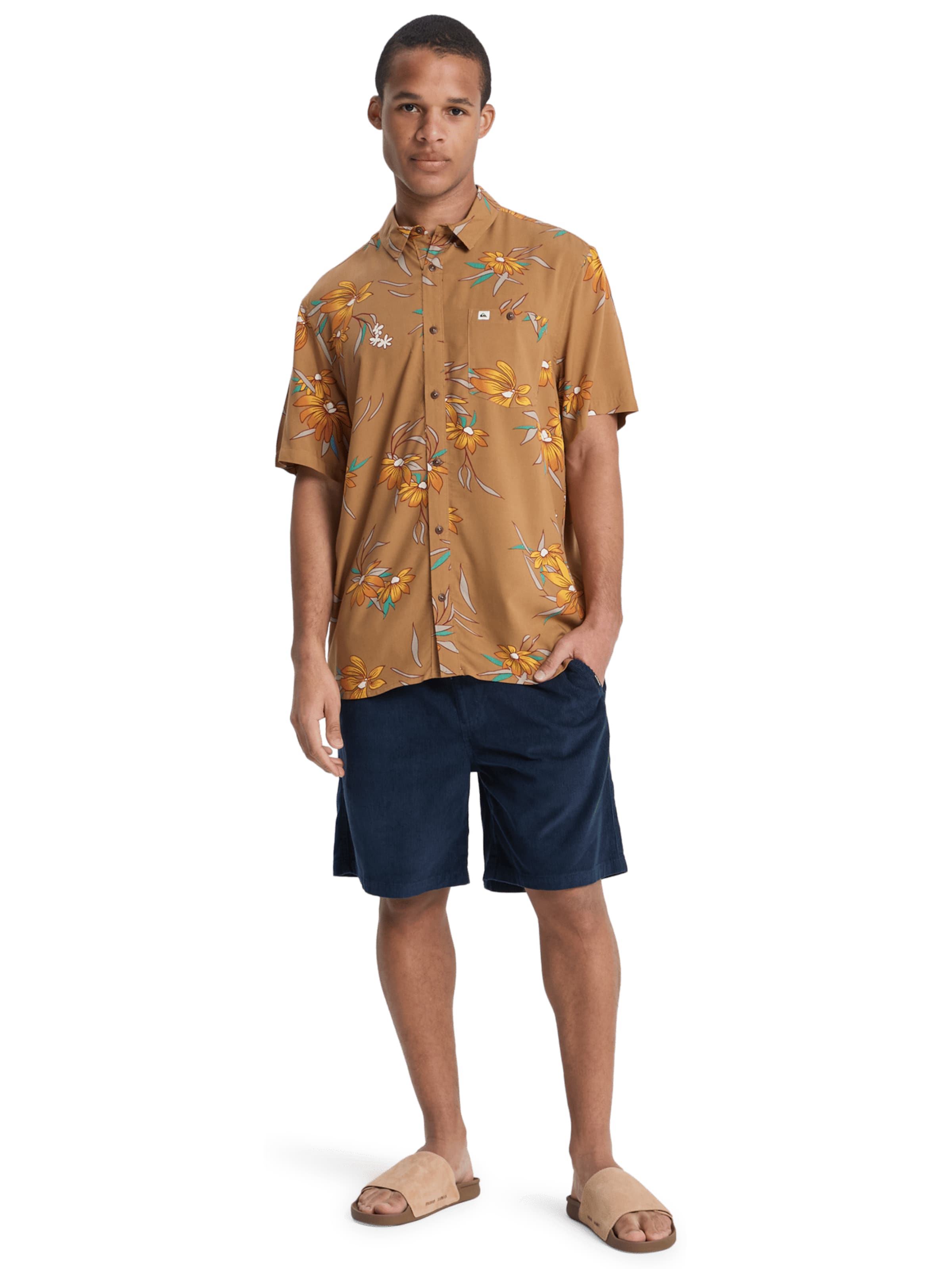 QUIKSILVER Regular Broek 'Taxer 18' in Blauw