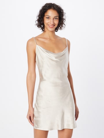 Robe Nasty Gal en gris : devant