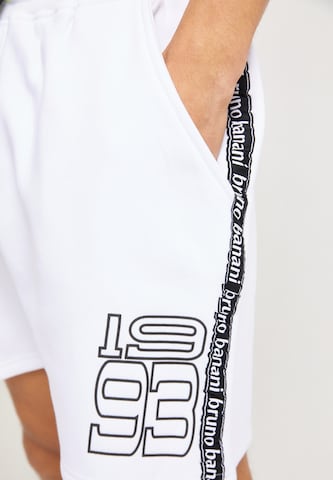 Regular Pantalon 'MCDONALD' Bruno Banani en blanc