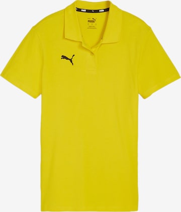 PUMA Sportshirt 'TeamGoal' in Gelb: Vorderseite