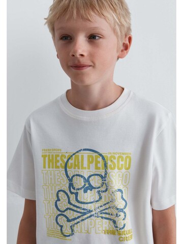 Tricou ' ' de la Scalpers pe alb