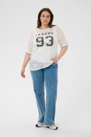 KAFFE CURVE Shirt 'KCbella ' in White