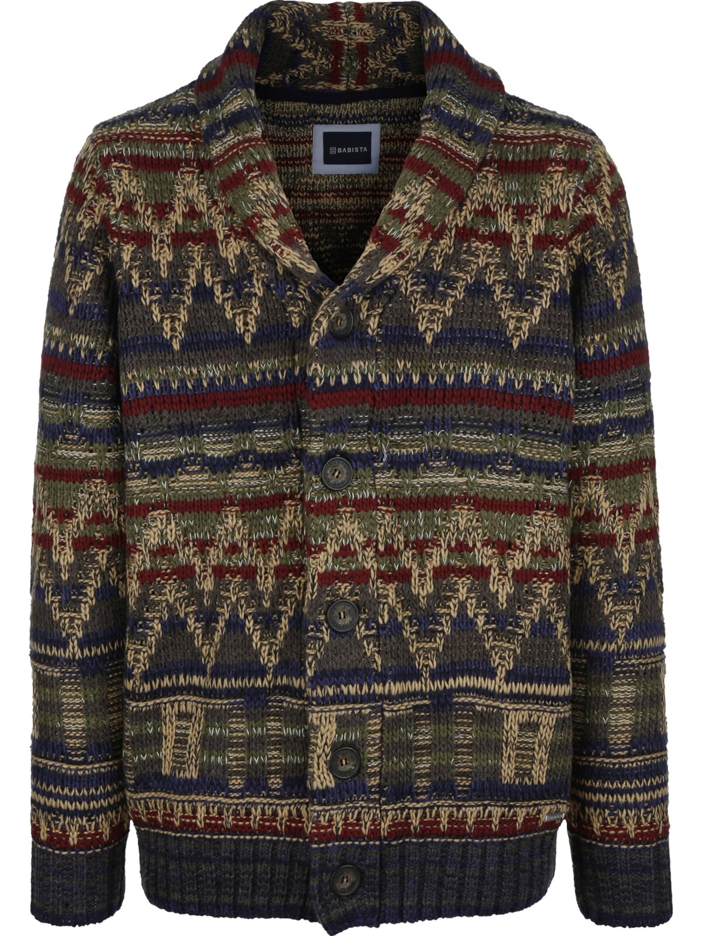 BABISTA Strickjacke 'Ralietto' in Grün: Vorderseite