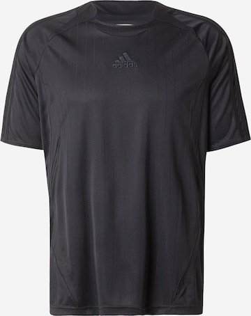 juoda ADIDAS ORIGINALS Marškinėliai 'Teamgeist Adicolor': priekis