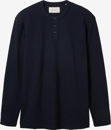 TOM TAILOR Shirt in Blauw: voorkant