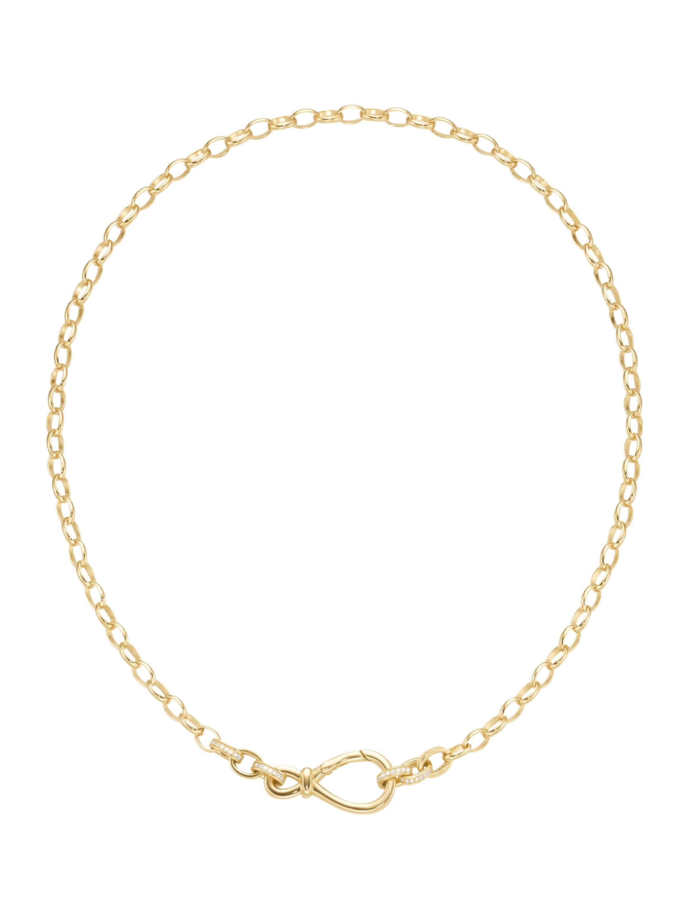 Giorgio Martello Milano - Cadena en oro: frente