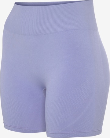 Skinny Pantalon modelant LASCANA en violet