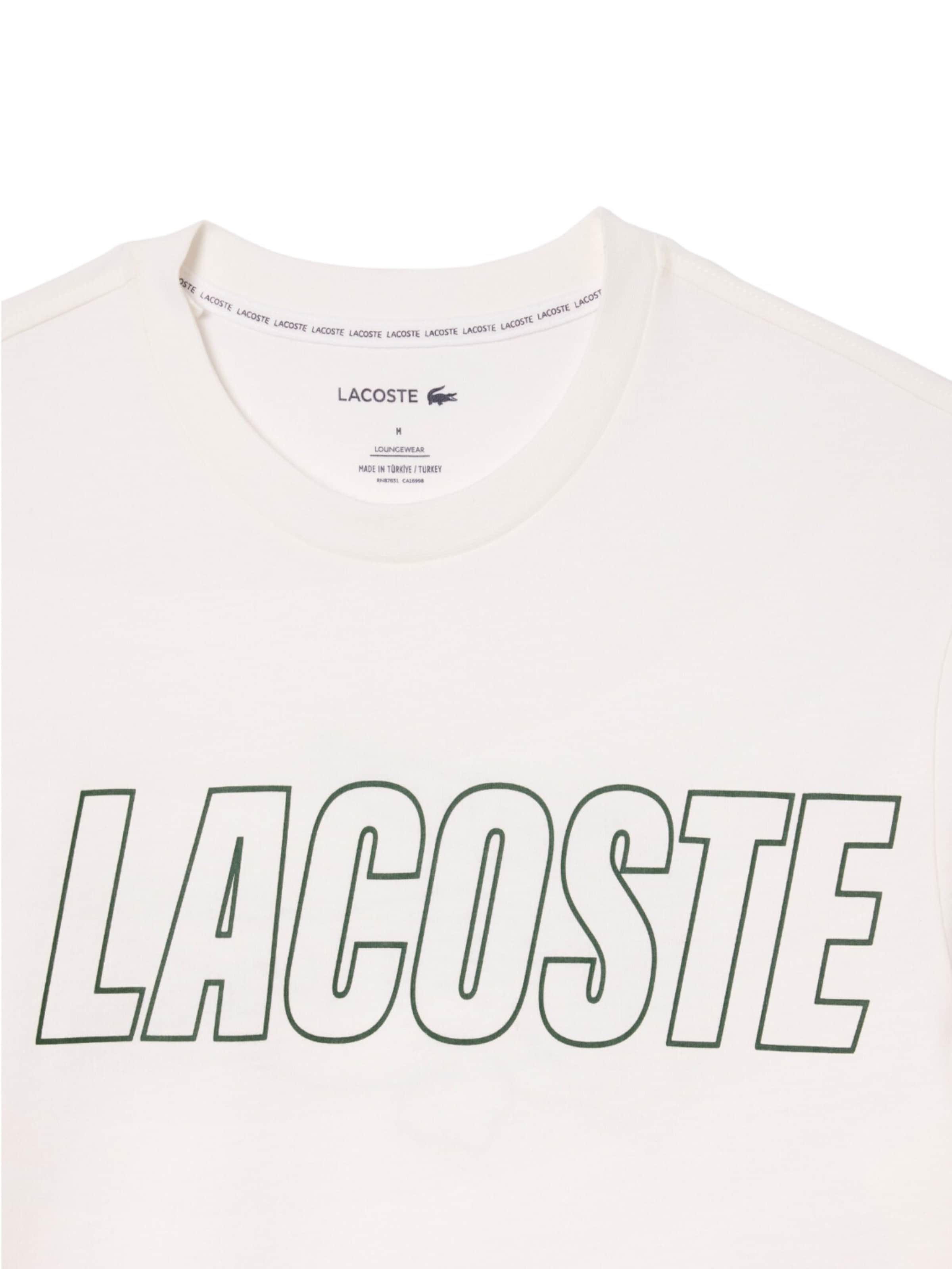 LACOSTE Majica | bela barva