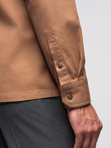 Ombre Regular fit Overhemd 'OM-SHCS-0146' in Bruin