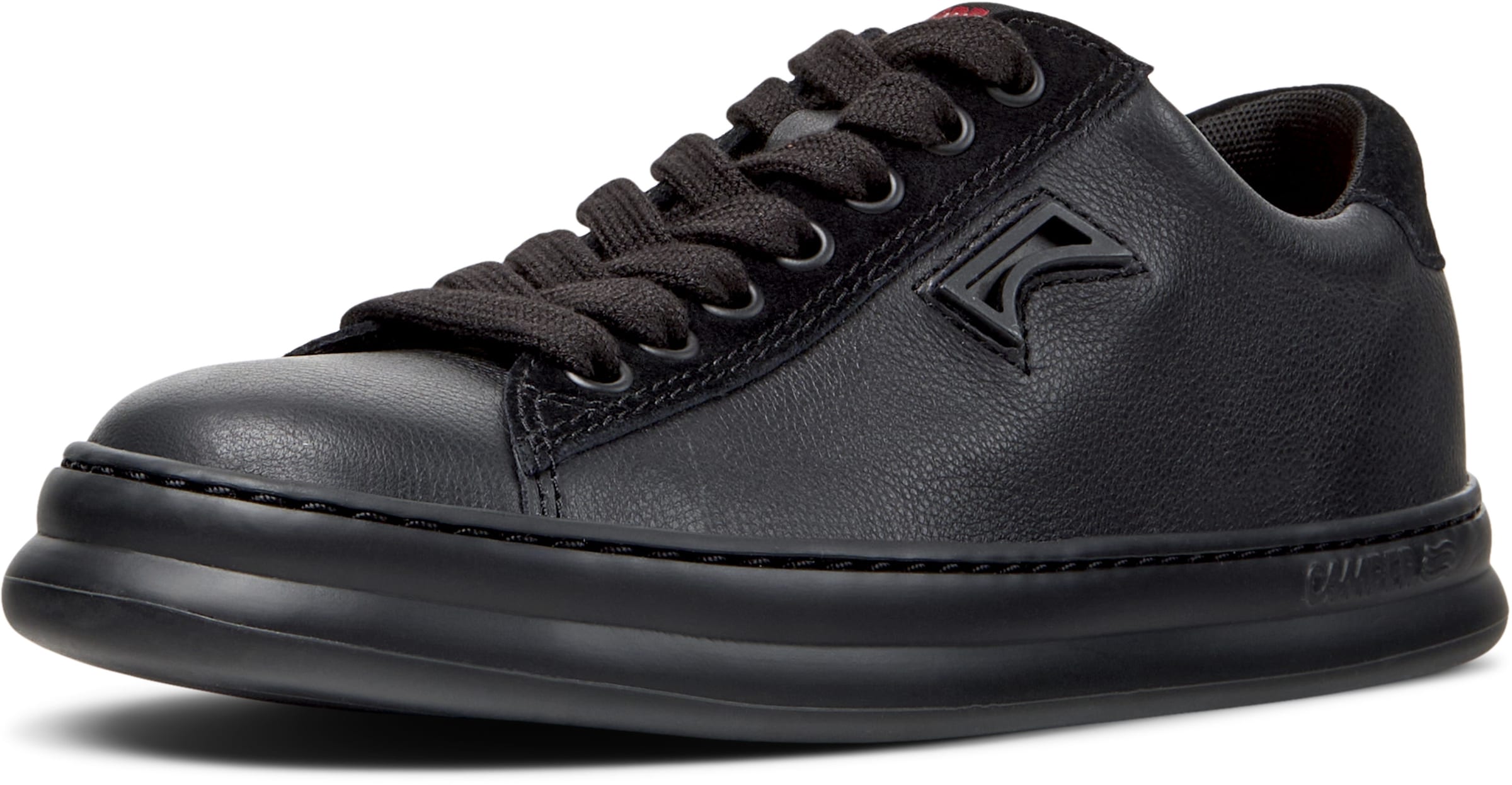 CAMPER Platform trainers 'Runner Four' in Black: front