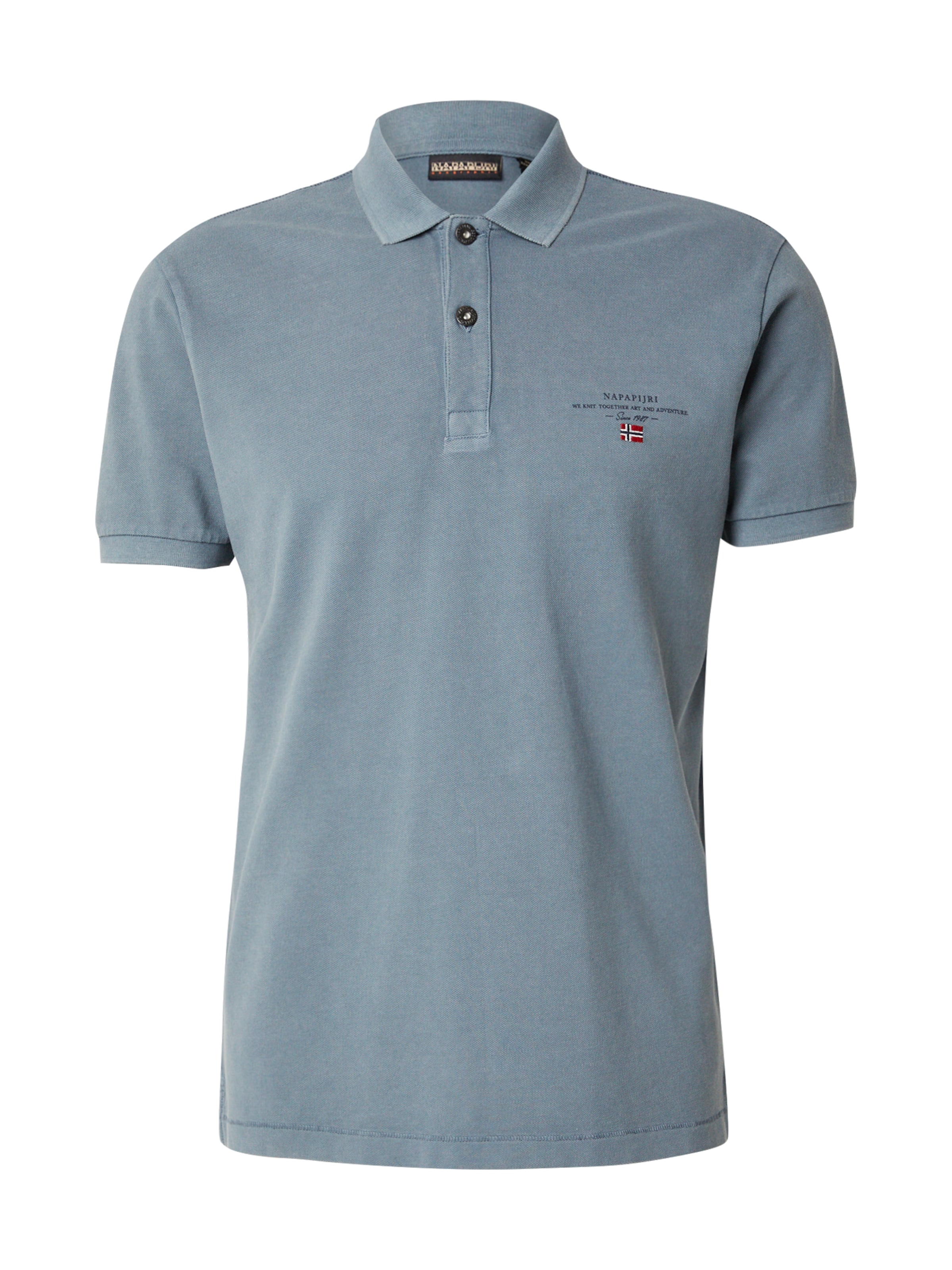 T-Shirt 'ELBAS' NAPAPIJRI en bleu : devant