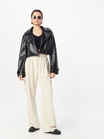 Misspap regular Cargobukser i beige