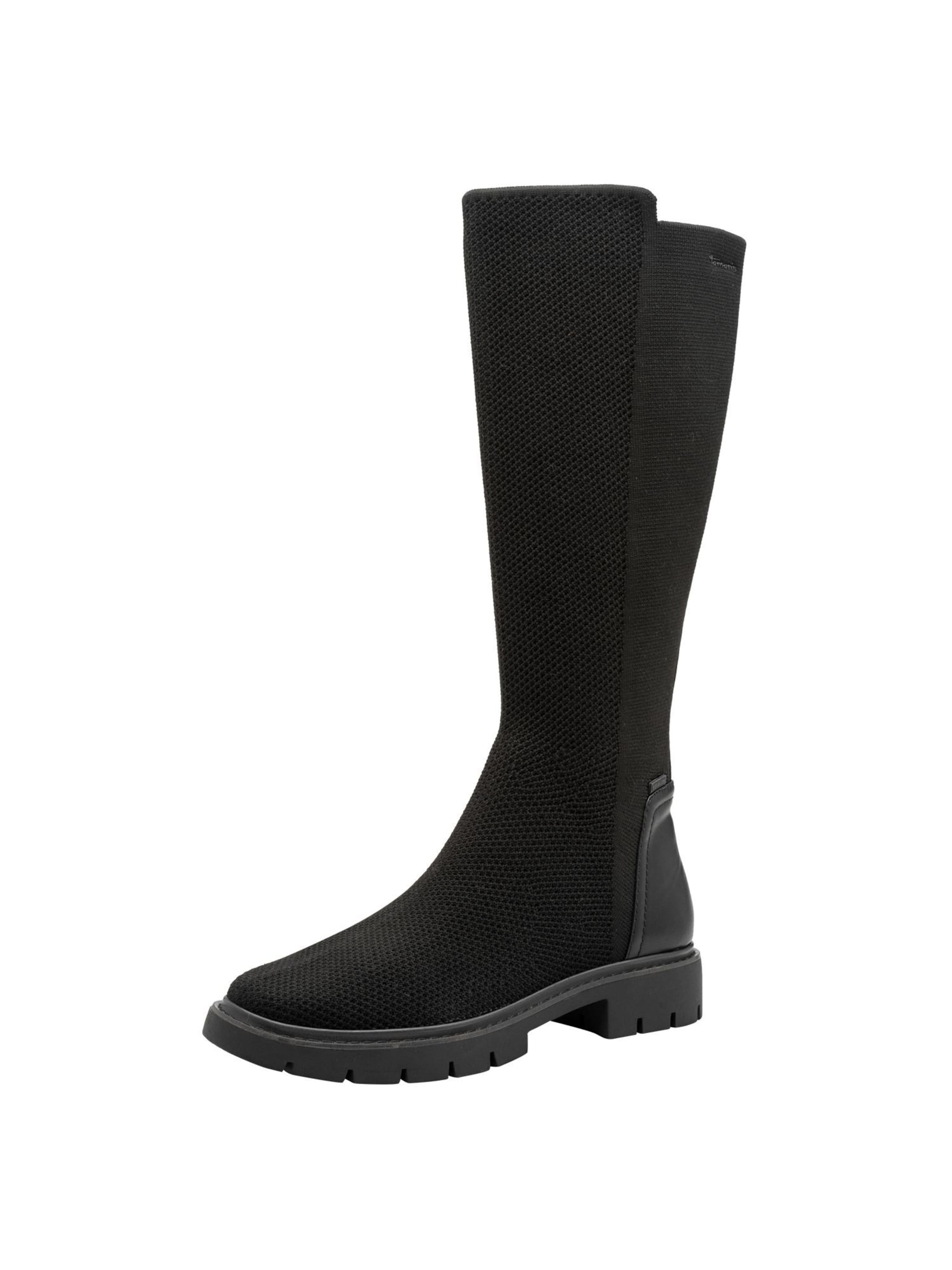 Tamaris Boot in Black: front