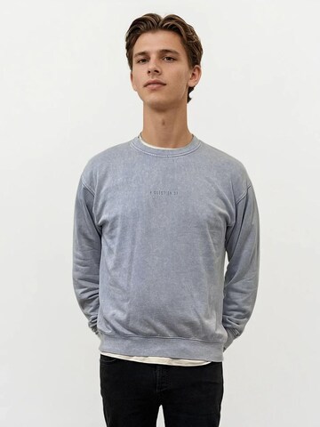A Question Of (AQO) Sweatshirt 'Acid' in Blue: front