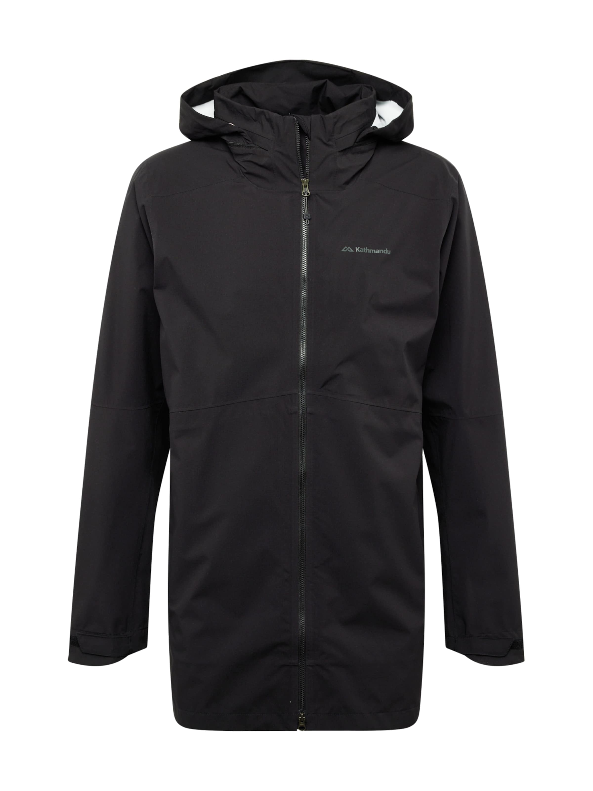 Kathmandu Outdoorová bunda 'TRAILHEAD STRETCH' – černá: přední strana
