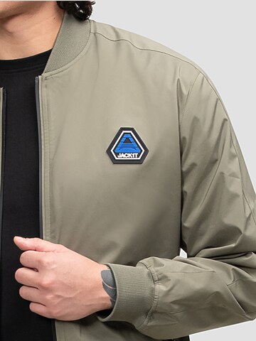 JACK1T Outdoorjas ' Oberon Tech Bomber ' in Groen