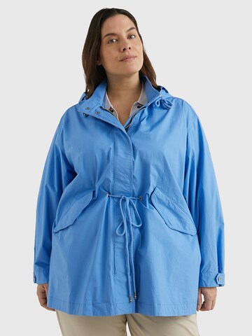 Tommy Hilfiger Curve Between-Seasons Parka in Blue: front