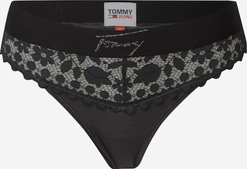 Tommy Hilfiger Underwear String in Zwart: voorkant