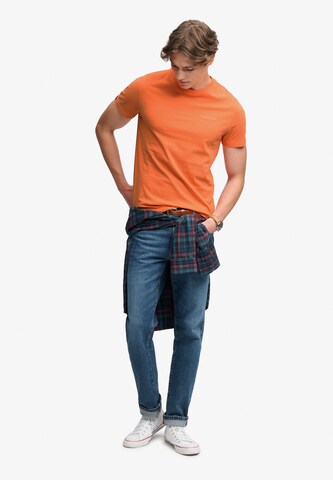 Superdry & Co Shirt 'Essential Company' in Oranje